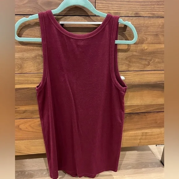 Gap Maternity Maroon tank top - Picture 2 of 2